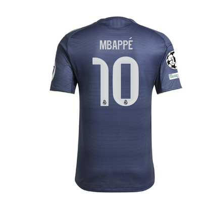 Madrid - Mbappe #10 - Away 25 - 26  - Fan Jersey - UCL Patches