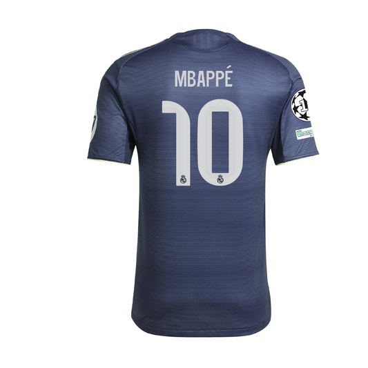 Madrid - Mbappe #10 - Away 25 - 26  - Fan Jersey - UCL Patches