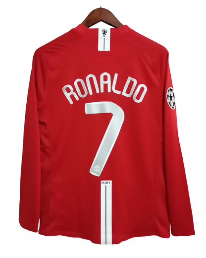 ManU 2008 Home Champions League Final Jersey - Ronaldo #7