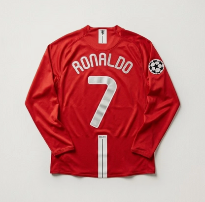 ManU 2008 Home Champions League Final Jersey - Ronaldo #7