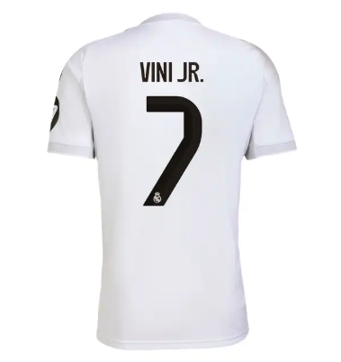 Kylian Mbappe - Bellingham - Vini - Valverde - Real Madrid 2025/26 Home Jersey - Player