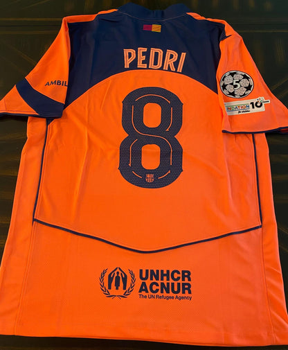 Orange Soccer Jersey 25/26 - Fan - Yamal - Pedri Comfortable