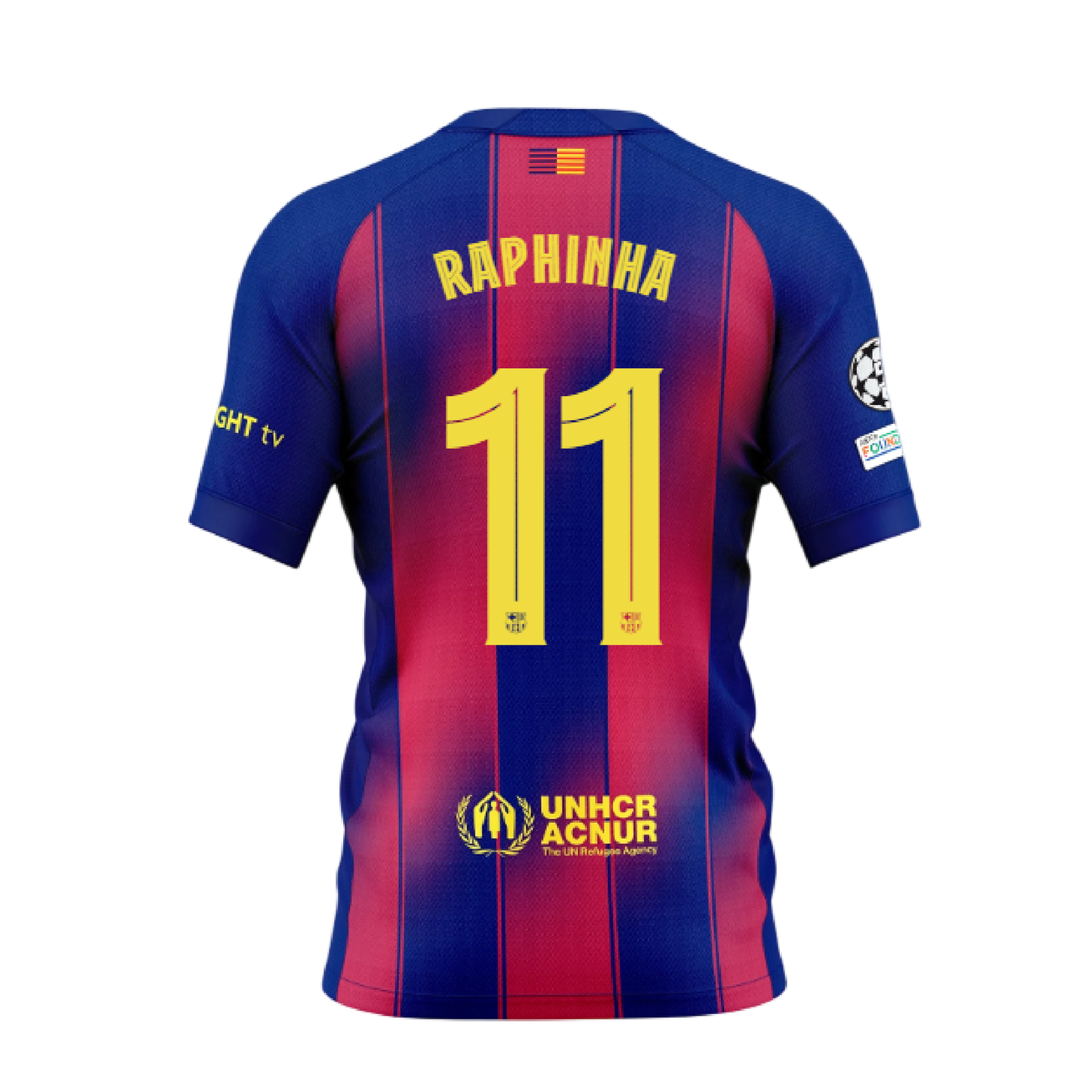 FCB - Home 25 - 26  - Player Jersey - UCL Patches